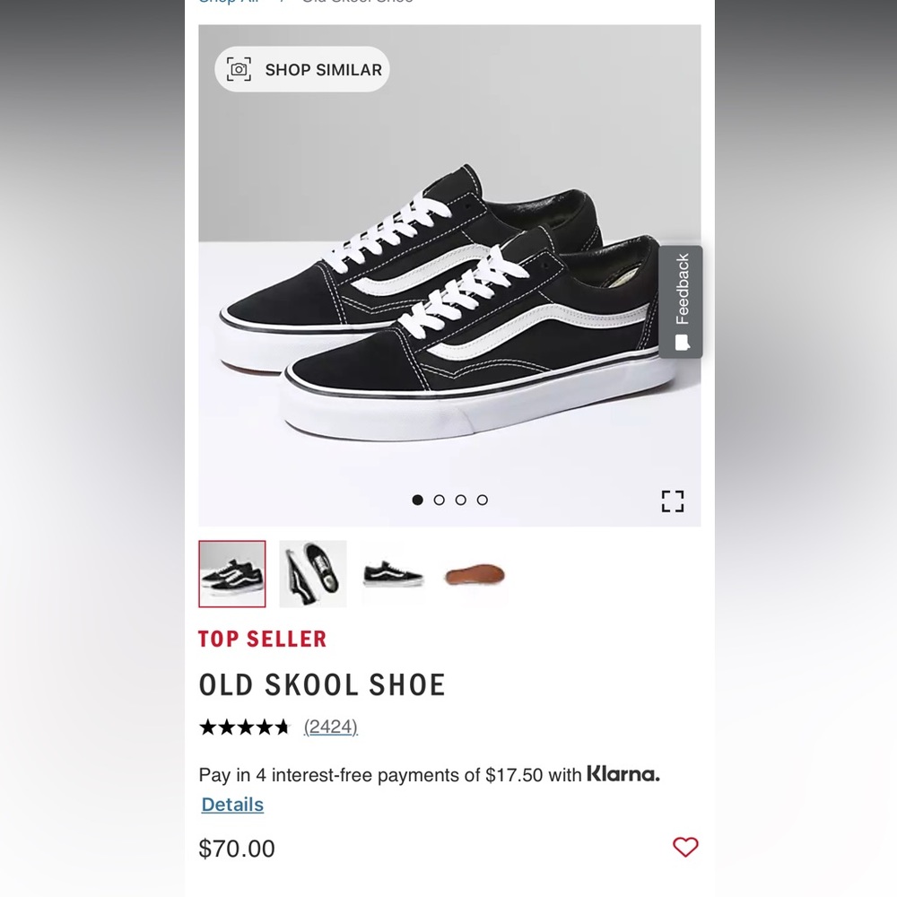 Vans low top women’s